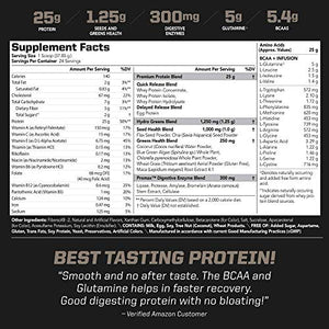 PMD Sports Amplify XL Premium Whey Protein Supplement Hydro Greens Blend - Glutamine and Whey Protein Matrix with Superfood for Muscle, Strength and Recovery - Mango Mania (24 Servings)