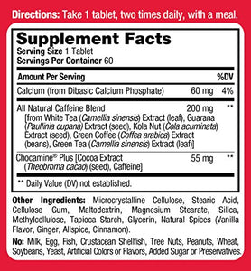 PROLAB Advanced Caffeine Tablets, 60-Count (Pack of 1)