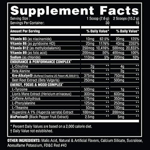 Steel Supplements PRE-Workout| Clean Energy | Intense Focus | PH Balanced Creatine | Antioxidant | Increased Pump | 30 Servings (Grape Bubblegum)