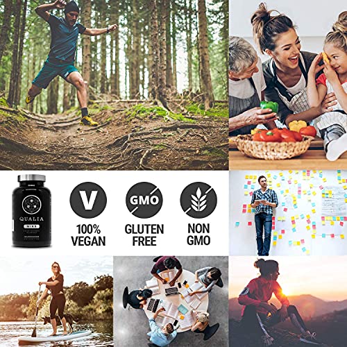 Qualia Mind Nootropics 105ct 2-Pack | Top Brain Supplement for Memory, Focus, Mental Energy, and Concentration with Ginkgo biloba, Alpha GPC, Bacopa monnieri, Celastrus paniculatus, DHA & More