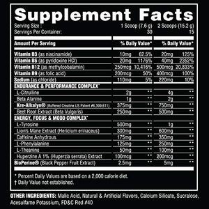 Steel Supplements PRE-Workout| Clean Energy | Intense Focus | PH Balanced Creatine | Antioxidant | Increased Pump | 30 Servings (Blue Sky)