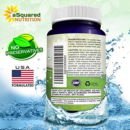 Quercetin 500mg Supplement - 200 Capsules - Quercetin Dihydrate to Support Cardiovascular Health - Max Strength Powder Complex Pills to Help Improve Anti-Inflammatory & Immune Response