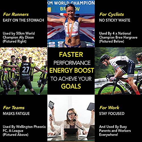 Revvies Extra Strength Energy Strips | Cola Lemon | 15 Strips | 100mg Caffeine Strip | 1 Strip = 1.25 x Energy Drink | Less Than 2 Calories | Vegan | 3 x 5PK