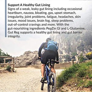 BioTRUST Gut Reg Supports a Healthy Gut Lining, Helps Restore Gut Health and Helps Relieve Occasional GI Discomfort with PepZin GI, L-Glutamine and Ginger Extract, Non-GMO, Gluten-Free (60 Capsules)