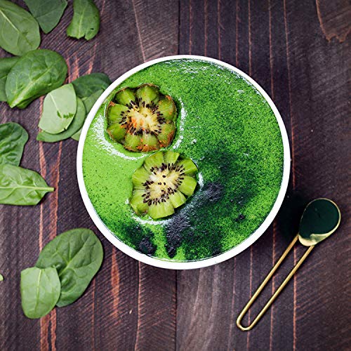 SB Organics Triple Berry Green Superfood Powder - 294g Canister of Organic Non-GMO Super Greens Drink Blend - Wheat Grass Juice Powder, Spirulina Powder, Moringa Powder, Matcha Tea Powder, and More