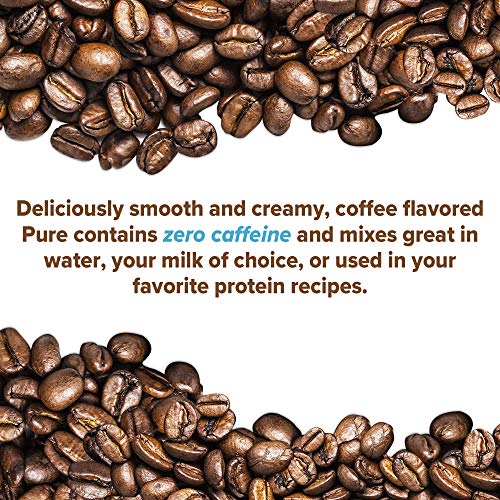 Pure Whey Protein Powder Coffee 1lb Bag