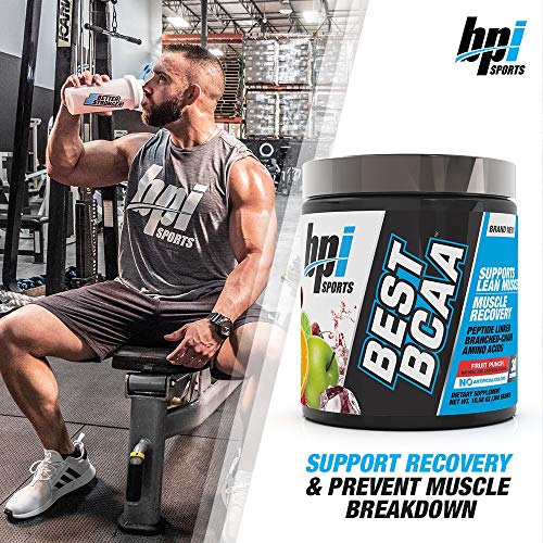 BPI Sports Best BCAA - Building Blocks of Protein and Muscle - Post-Workout Recovery - Weight Loss Support - Watermelon Freeze, 30 Servings, 300 grams