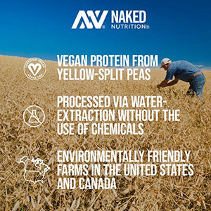 5LB 100% Pea Protein Powder from North American Farms - Vegan Pea Protein Isolate - Plant Protein Powder, Easy to Digest - Speeds Muscle Recovery