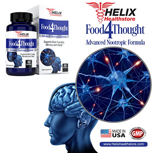 Brain Booster Support Supplement - Best for Mental Focus and Energy Pills - Super Ginkgo Biloba Capsules - St Johns Wort - Bacopa Monnieri - DMAE - Extra Strength Nootropics to Boost Memory & Clarity