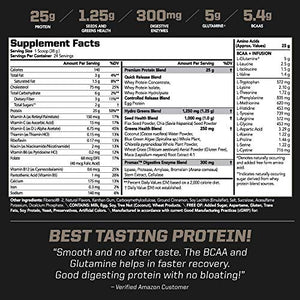 PMD Sports Amplify XL Premium Whey Protein Supplement Hydro Greens Blend - Glutamine and Whey Protein Matrix with Superfood for Muscle, Strength and Recovery - Cinnamon Toast (24 Servings)