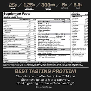 PMD Sports Amplify XL Premium Whey Protein Supplement Hydro Greens Blend - Glutamine and Whey Protein Matrix with Superfood for Muscle, Strength and Recovery - Toffee Macchiato (24 Servings)
