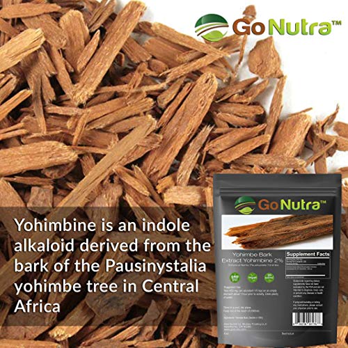 Yohimbe Bark Extract Powder 2% Strength Yohimbine (4oz / 114gr) Concentrated Extract