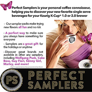 High Caffeine Coffee Pods Variety Pack - Sample The Strongest Coffee From the Top Brands with Our Extra Caffeine Sampler of 40 Coffee Pods Compatible with Keurig K Cup Coffee Makers