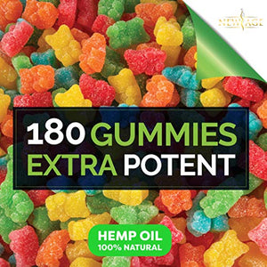 New Age Naturals Advanced Hemp Big Gummies 3000 180ct - 3 Pack - Natural Hemp Oil Infused Gummies