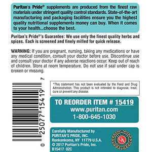 Puritan's Pride Turmeric Curcumin 500 Mg Contains Antioxidants, 360 Total Count (2 Packs of 180 Count Capsules), 360 Count